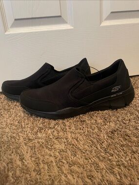 Skechers Black Slip-On Sneaker